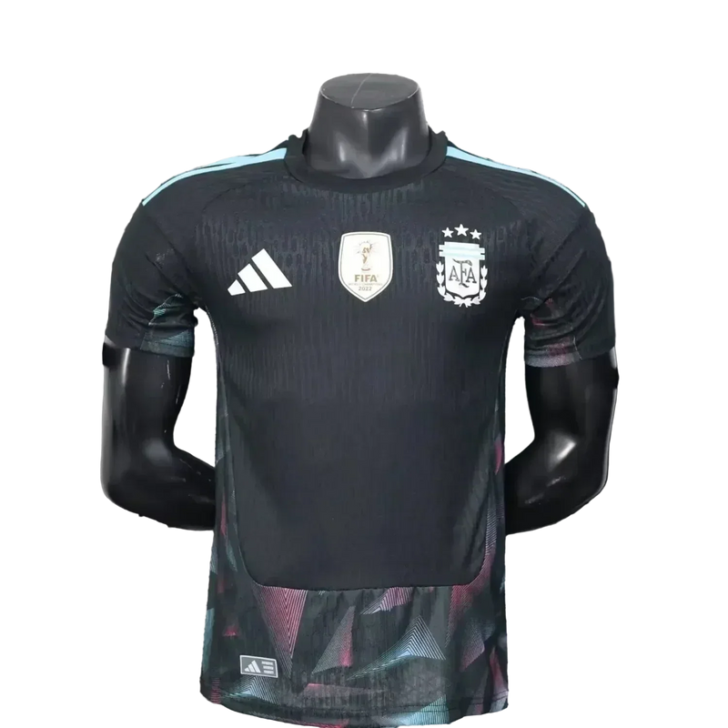 Camisa Argentina Goleiro 26/27 Jogador - Com Patch Campeão